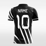  black Custom Soccer Jersey 