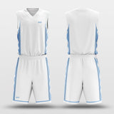 NCAA White - Customized Basketball Jersey Design for Team