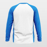      blue long sleeve jersey