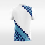  blue sublimated soccer jersey