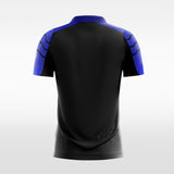 custom soccer jerse black