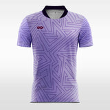 custom soccer jersey purple sublimation