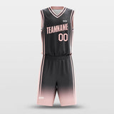 digital gradient custom basketball jersey