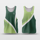 green basketball jersey top