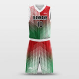Christmas Mecha - Customized Basketball Jersey Set Design