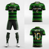 green soccer jerseys kit