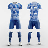 Ombre - All Over Sublimation Print Soccer Kits Short Sleeve