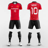 Almond - Custom Soccer Jerseys Kit Sublimated Design