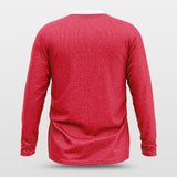 red long sleeve jersey