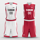 Serrated - Customized Reversible Basketball Jersey Set Design BK260610S