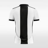 sublimated white soccer jersey