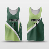 Thoughts of Love - Customized Reversible Basketball Jersey Top Quick Dry