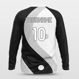 white long sleeve jersey