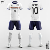 Retro - Custom Club Soccer Jerseys with Shorts Sublimation