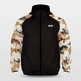 Desert - Customized Hooded Waterproof Sports Jacket