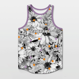 Pixel Flower - Customized Basketball Jersey Top