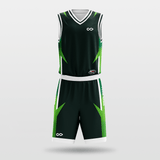 Green Armor Basketball Set Design