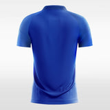 Custom Blue Sublimated Soccer Jersey