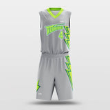 Grey Basketball Uniform