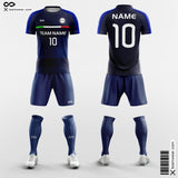 retro soccer jersey kit for league