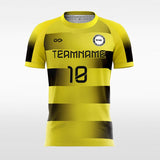Yellow Stripe - Women Custom Soccer Jerseys Design Gradient