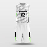 Velocity - Custom Sublimated Basketball Uniform Set Retro Stripe