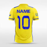 yellow soccer jerseys design